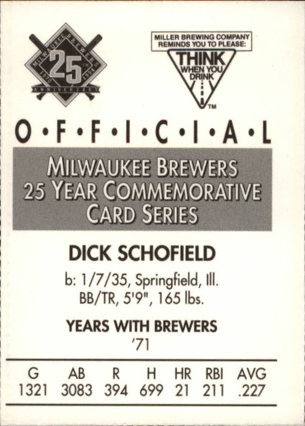 Tarjetas BB B6123- 1994 Brewers Miller Brewing 1-376 -Tú eliges- 15+ ENVÍO GRATUITO A EE. UU. - Imagen 147 de 346