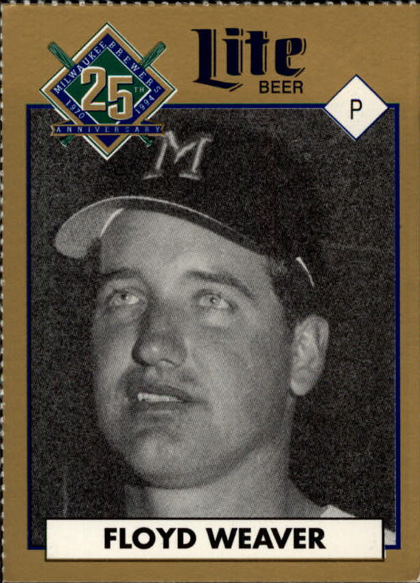Tarjetas BB B6123- 1994 Brewers Miller Brewing 1-376 -Tú eliges- 15+ ENVÍO GRATUITO A EE. UU. - Imagen 166 de 346