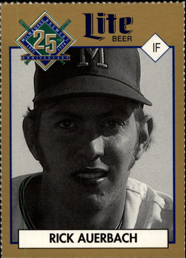 Tarjetas BB B6123- 1994 Brewers Miller Brewing 1-376 -Tú eliges- 15+ ENVÍO GRATUITO A EE. UU. - Imagen 184 de 346