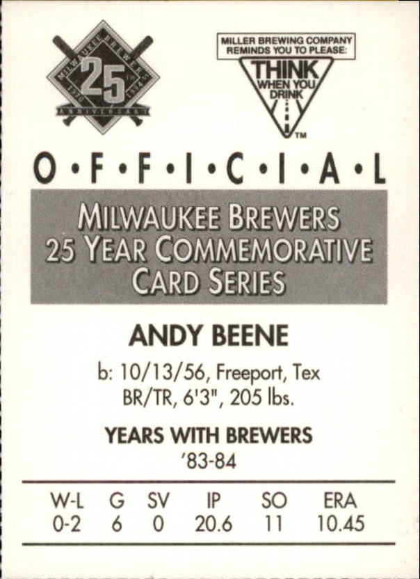 Tarjetas BB B6123- 1994 Brewers Miller Brewing 1-376 -Tú eliges- 15+ ENVÍO GRATUITO A EE. UU. - Imagen 195 de 346