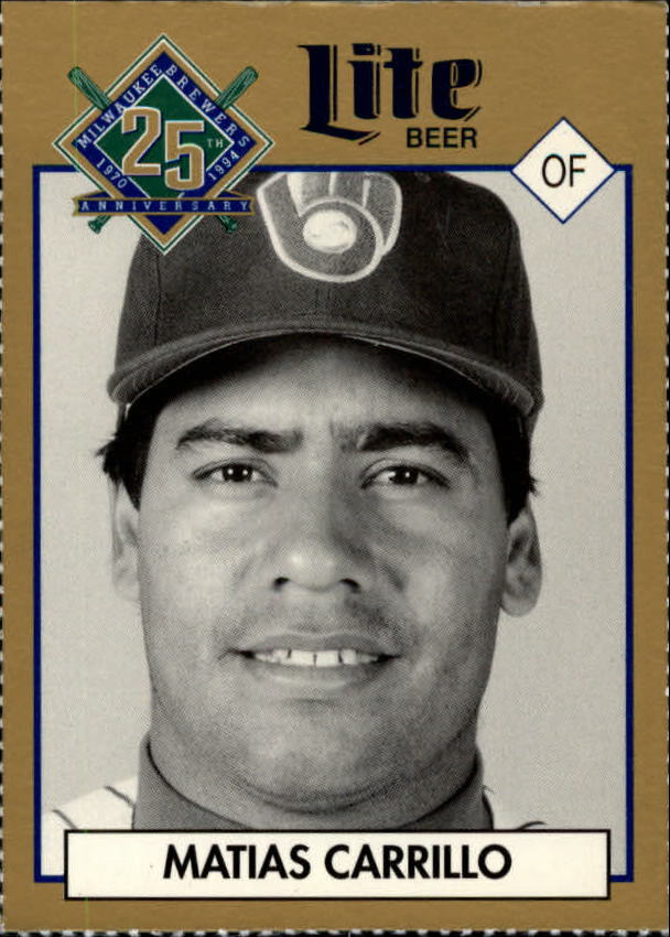 Tarjetas BB B6123- 1994 Brewers Miller Brewing 1-376 -Tú eliges- 15+ ENVÍO GRATUITO A EE. UU. - Imagen 204 de 346