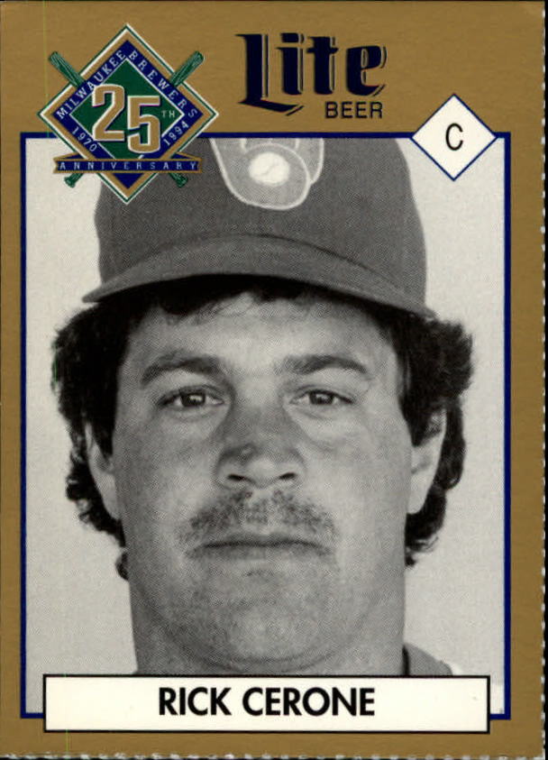 Tarjetas BB B6123- 1994 Brewers Miller Brewing 1-376 -Tú eliges- 15+ ENVÍO GRATUITO A EE. UU. - Imagen 210 de 346