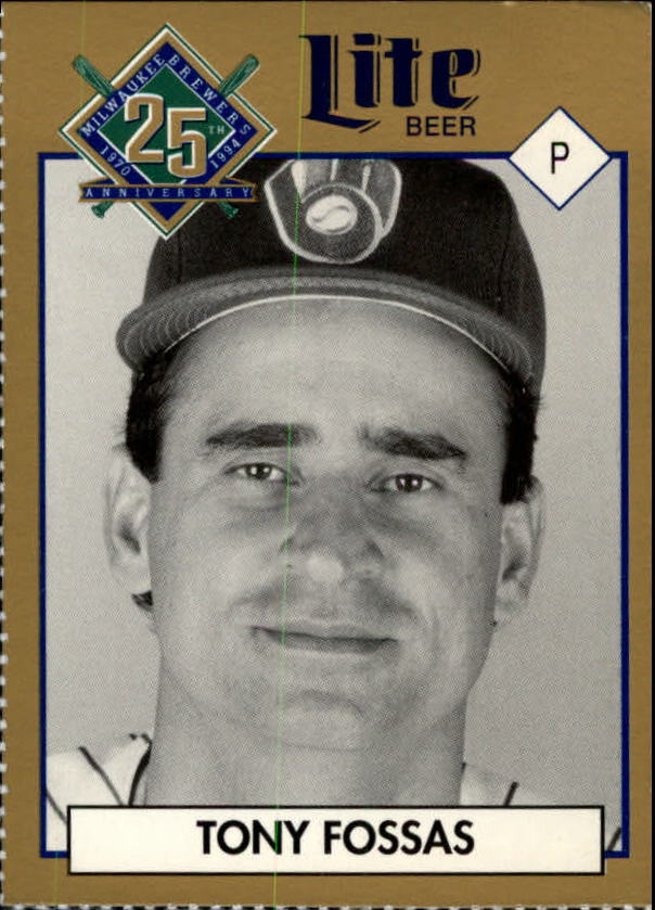 Tarjetas BB B6123- 1994 Brewers Miller Brewing 1-376 -Tú eliges- 15+ ENVÍO GRATUITO A EE. UU. - Imagen 229 de 346