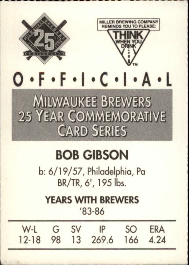 Tarjetas BB B6123- 1994 Brewers Miller Brewing 1-376 -Tú eliges- 15+ ENVÍO GRATUITO A EE. UU. - Imagen 233 de 346