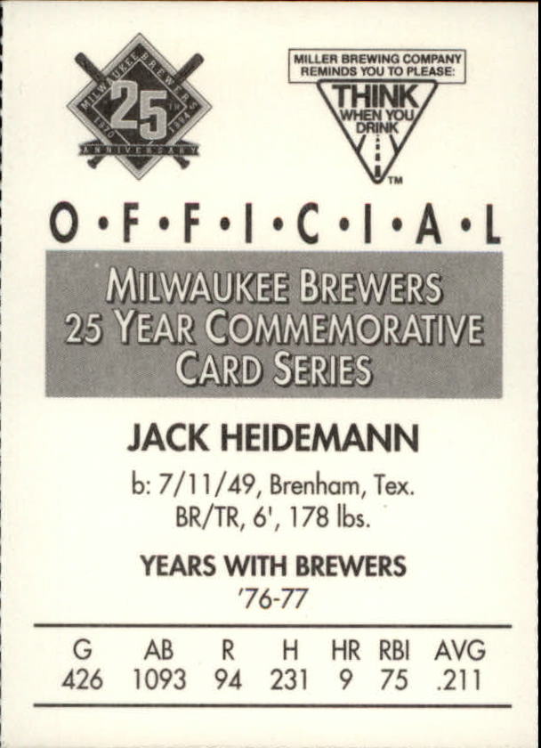 Tarjetas BB B6123- 1994 Brewers Miller Brewing 1-376 -Tú eliges- 15+ ENVÍO GRATUITO A EE. UU. - Imagen 247 de 346