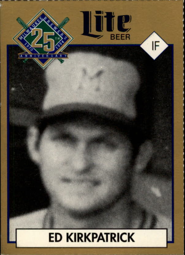 Tarjetas BB B6123- 1994 Brewers Miller Brewing 1-376 -Tú eliges- 15+ ENVÍO GRATUITO A EE. UU. - Imagen 254 de 346