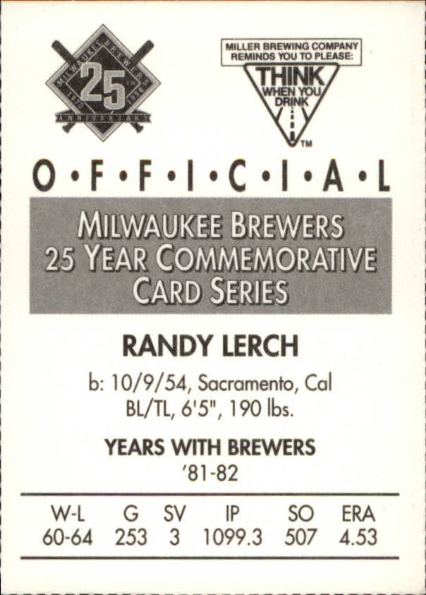 Tarjetas BB B6123- 1994 Brewers Miller Brewing 1-376 -Tú eliges- 15+ ENVÍO GRATUITO A EE. UU. - Imagen 273 de 346