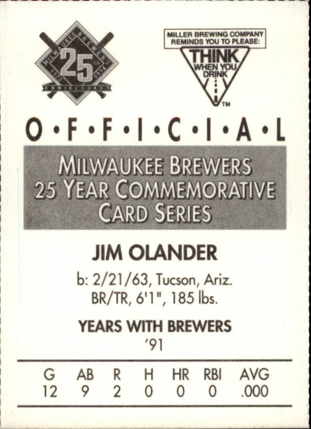 Tarjetas BB B6123- 1994 Brewers Miller Brewing 1-376 -Tú eliges- 15+ ENVÍO GRATUITO A EE. UU. - Imagen 293 de 346