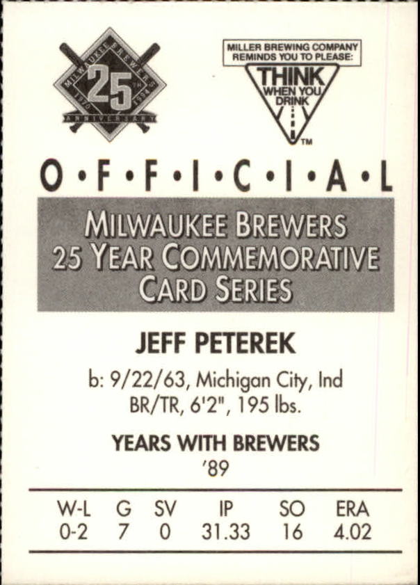 Tarjetas BB B6123- 1994 Brewers Miller Brewing 1-376 -Tú eliges- 15+ ENVÍO GRATUITO A EE. UU. - Imagen 297 de 346