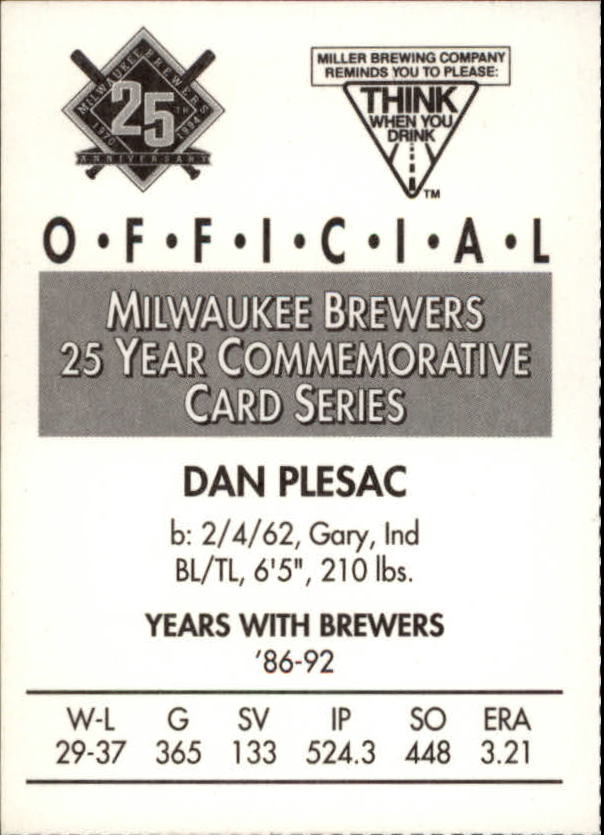 Tarjetas BB B6123- 1994 Brewers Miller Brewing 1-376 -Tú eliges- 15+ ENVÍO GRATUITO A EE. UU. - Imagen 301 de 346
