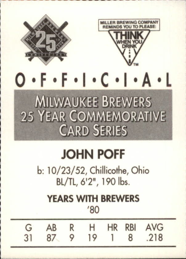 Tarjetas BB B6123- 1994 Brewers Miller Brewing 1-376 -Tú eliges- 15+ ENVÍO GRATUITO A EE. UU. - Imagen 303 de 346