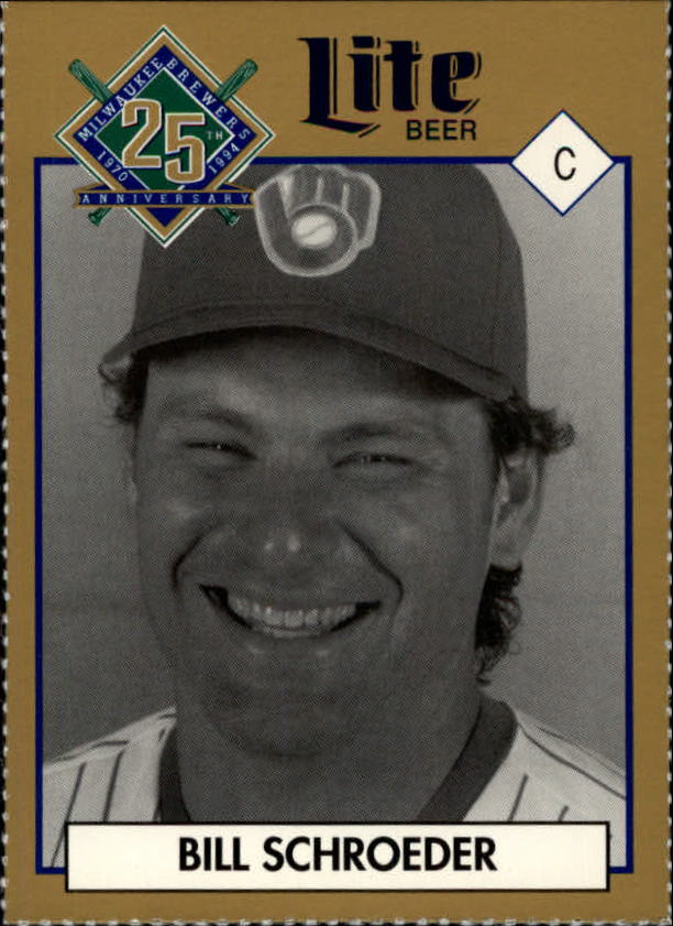 Tarjetas BB B6123- 1994 Brewers Miller Brewing 1-376 -Tú eliges- 15+ ENVÍO GRATUITO A EE. UU. - Imagen 320 de 346