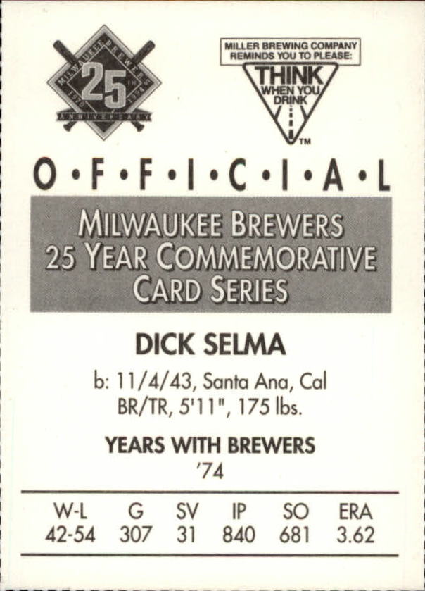 Tarjetas BB B6123- 1994 Brewers Miller Brewing 1-376 -Tú eliges- 15+ ENVÍO GRATUITO A EE. UU. - Imagen 330 de 346