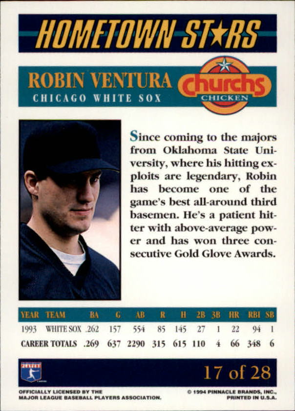 B0467- 1994 Church's Assorted Baseball Cards -You Pick- 15+ FREE US SHIP - Picture 31 of 79