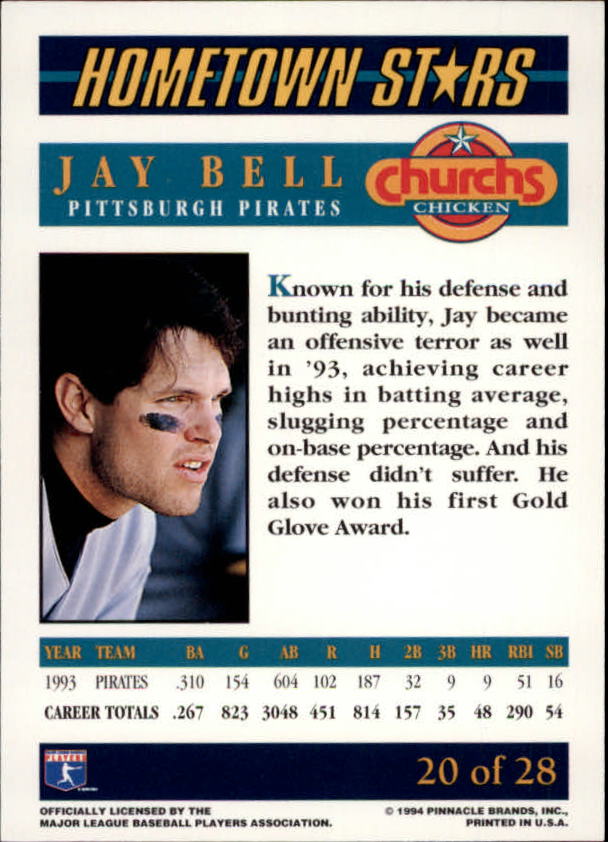 B0467- 1994 Church's Assorted Baseball Cards -You Pick- 15+ FREE US SHIP - Picture 37 of 79