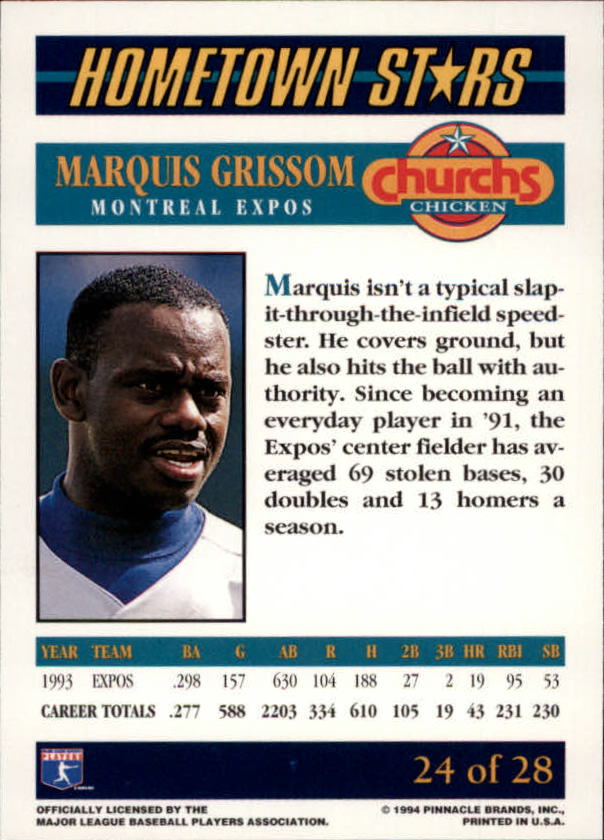 B0467- 1994 Church's Assorted Baseball Cards -You Pick- 15+ FREE US SHIP - Picture 45 of 79