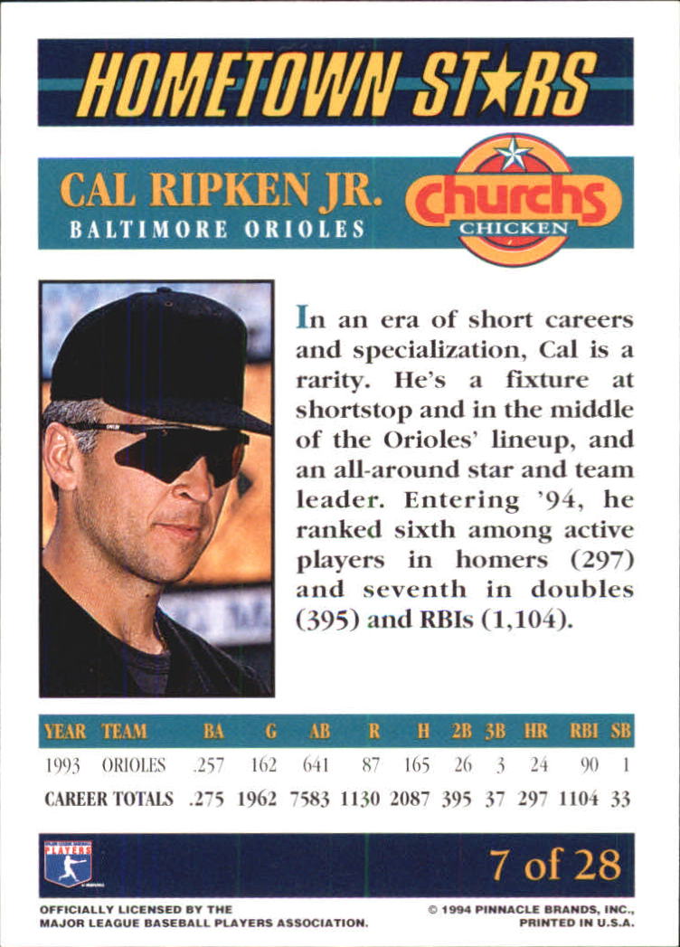 B0467- 1994 Church's Assorted Baseball Cards -You Pick- 15+ FREE US SHIP - Picture 59 of 79