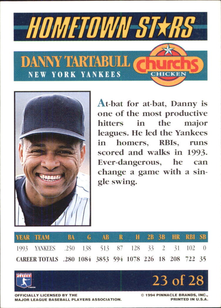 B0467- 1994 Church's Assorted Baseball Cards -You Pick- 15+ FREE US SHIP - Picture 77 of 79