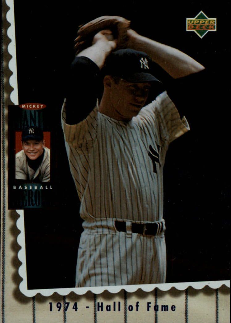 1994 Upper Deck Mantle Heroes #71 Mickey Mantle/1974 Hall of Fame