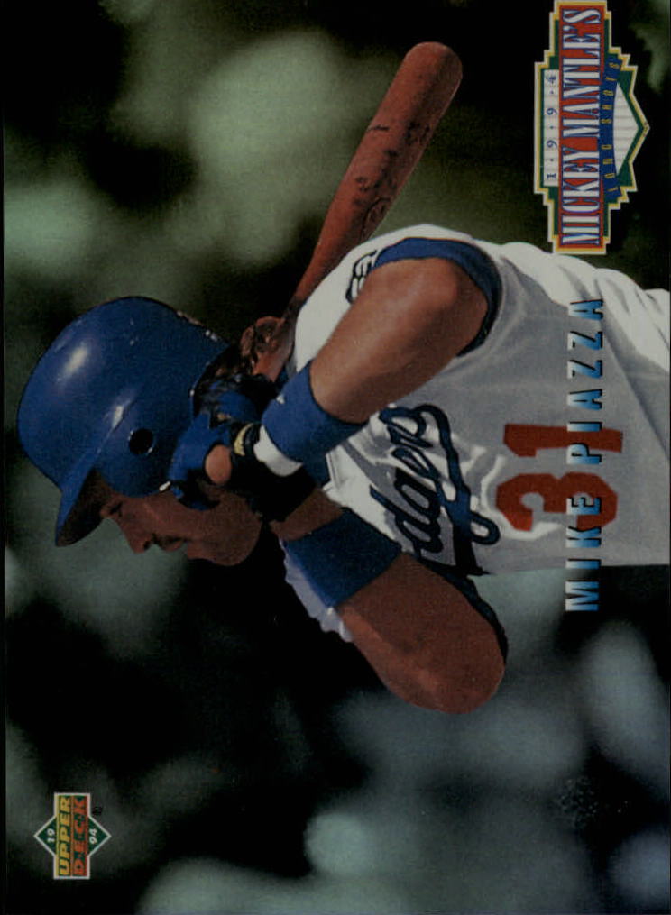 1994 Upper Deck Mantle's Long Shots #MM15 Mike Piazza