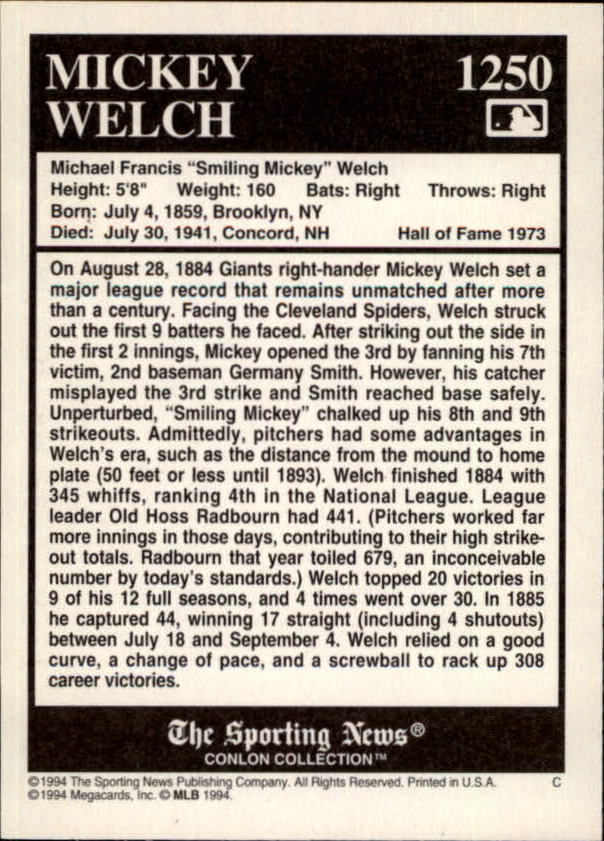 A1235- 1994 Conlon TSN Burgandy BB Cards 1191-1320 - You Pick - 15+ FREE SHIP - Picture 19 of 35