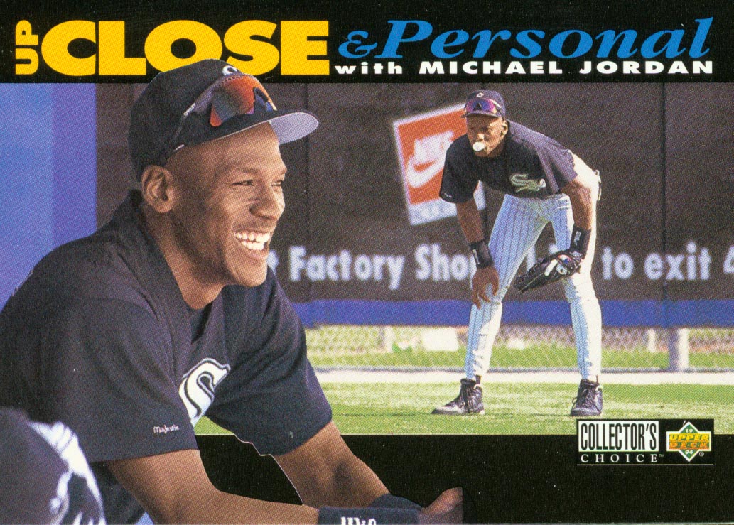 Michael Jordan baseball card (Birmingham Barons - Chicago White Sox) 1994  Classic #1 at 's Sports Collectibles Store
