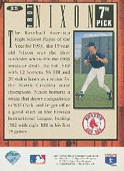 1994 Collector's Choice Silver Signature #25 Trot Nixon back image