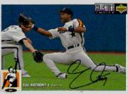 1994 Collector's Choice Silver Signature #38 Eric Anthony