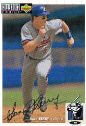 1994 Collector's Choice Silver Signature #51 Sean Berry
