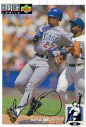 1994 Collector's Choice Silver Signature #193 Derrick May