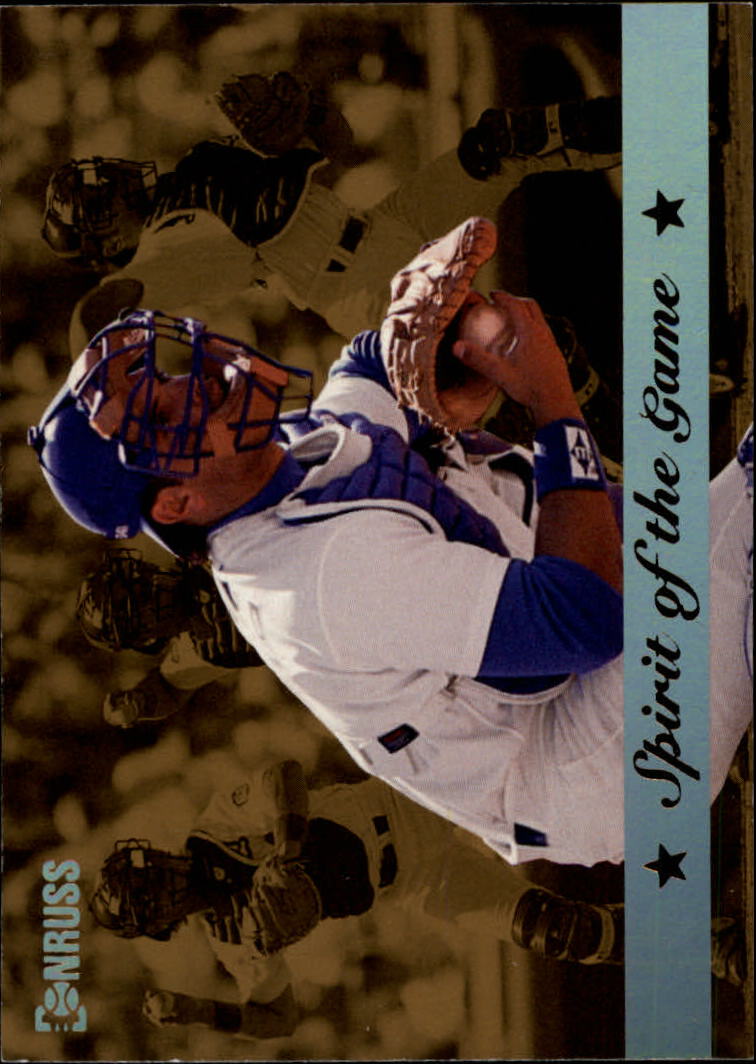 1994 Donruss Spirit of the Game #4 Mike Piazza