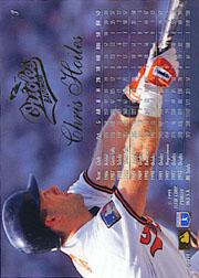 1994 Flair #3 Chris Hoiles back image