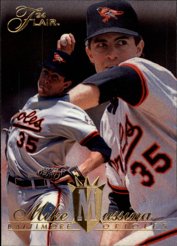 1994 Flair #255 Mike Mussina