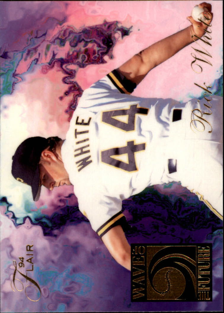 1994 Flair Wave of the Future #A10 Rick White
