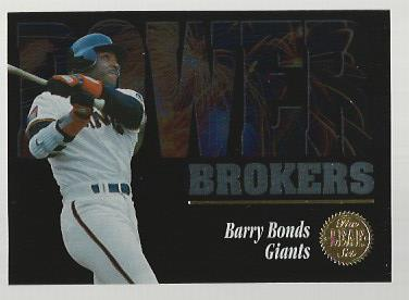 1994 Leaf Power Brokers #3 Barry Bonds