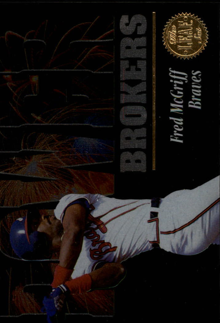 1994 Leaf Power Brokers #8 Fred McGriff