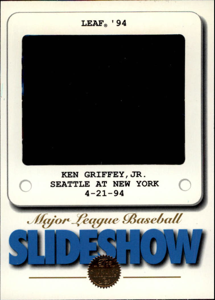 1994 Leaf Slideshow #9 Ken Griffey Jr.