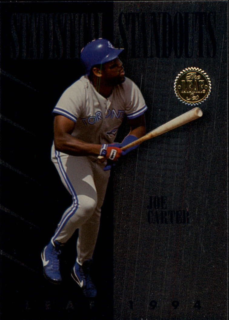 1989 Upper Deck Joe Carter Baseball Card 190 Cleveland Indians