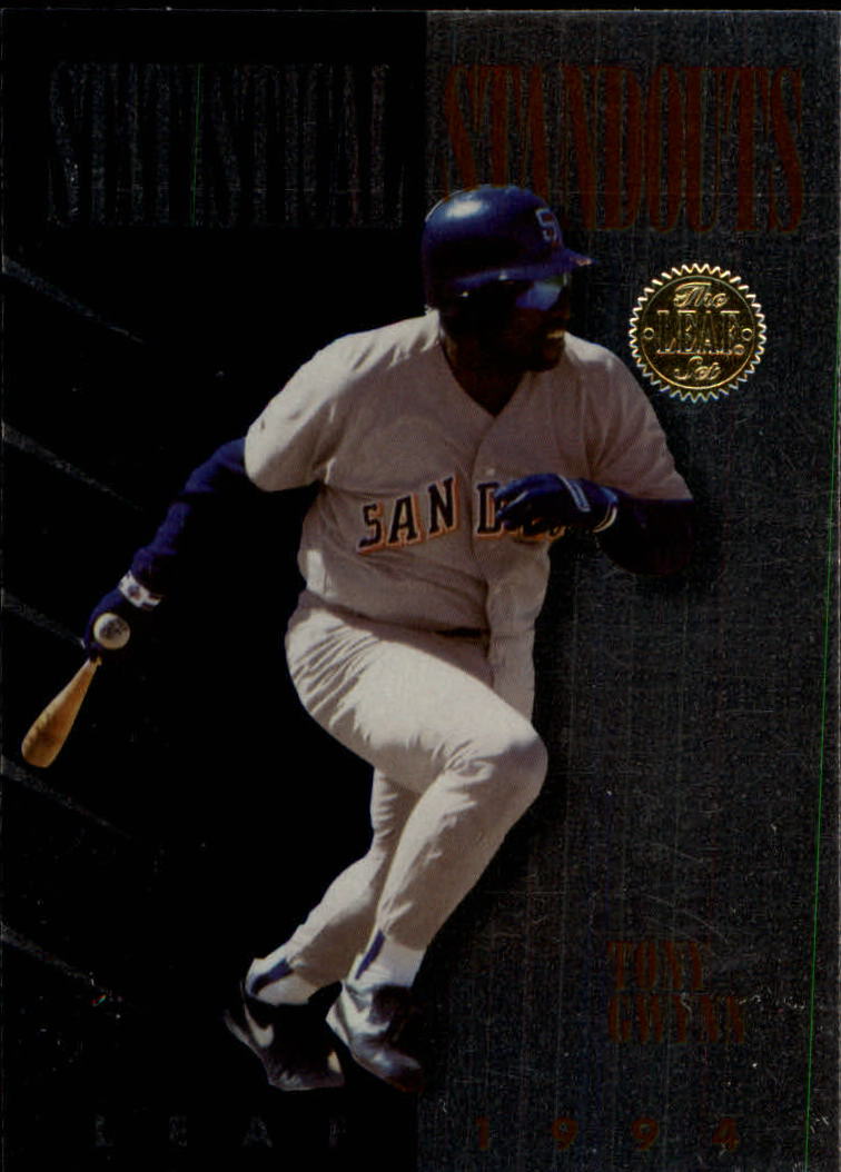 1994 Leaf Baseball "Statistical Standouts" Insert Cards - Picture 18 of 21