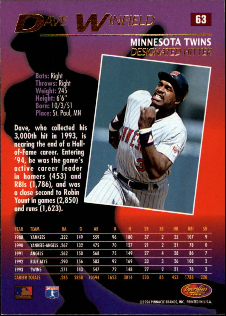 1994 Sportflics Baseball Cards ***PLEASE READ DESCRIPTION - Picture 11 of 43