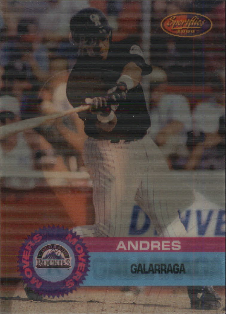 1994 Sportflics Movers #MM6 Andres Galarraga