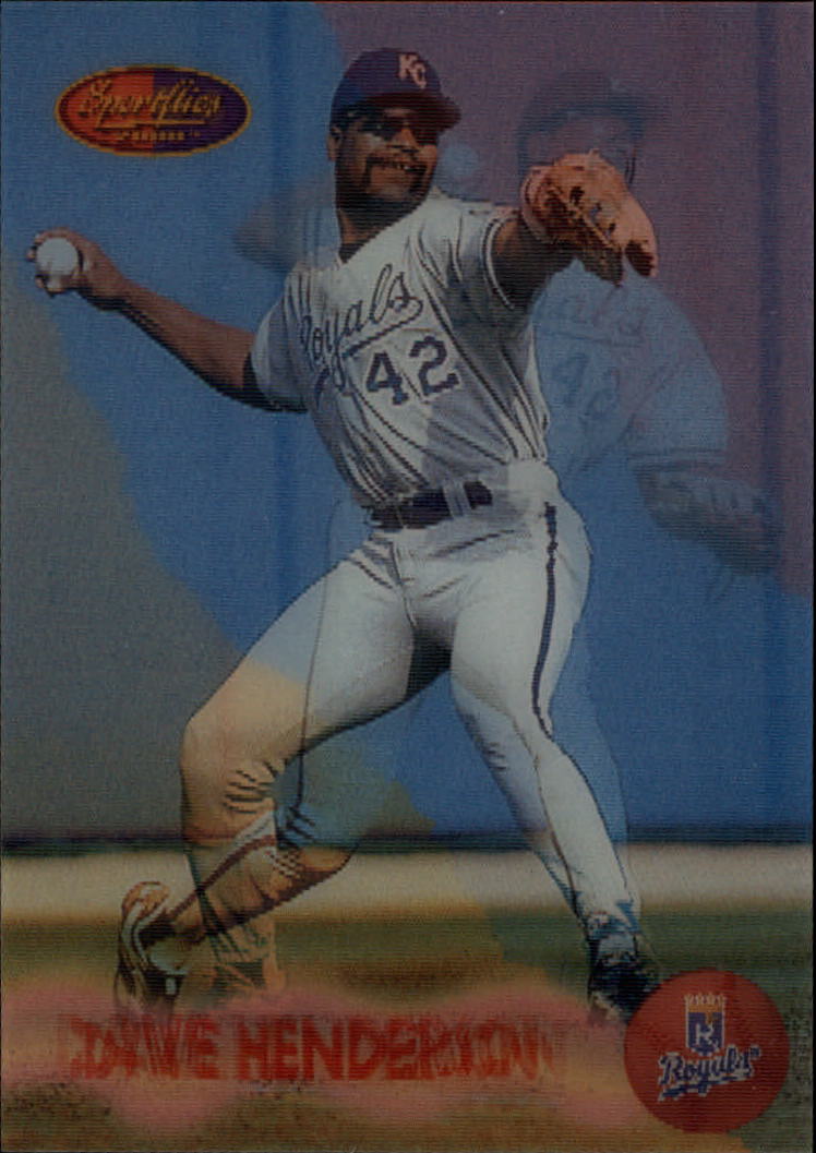 1994 Sportflics Rookie/Traded #15 Dave Henderson