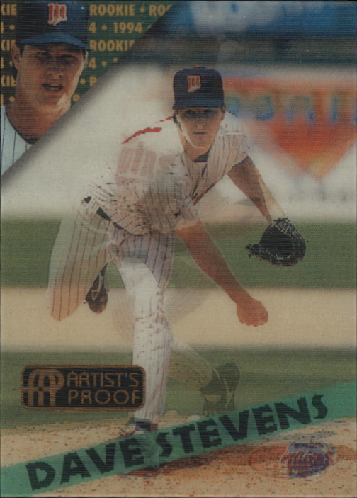 1994 Sportflics Rookie/Traded Artist's Proofs #71 Dave Stevens