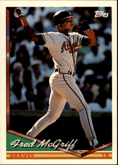 1994 Topps #565 Fred McGriff