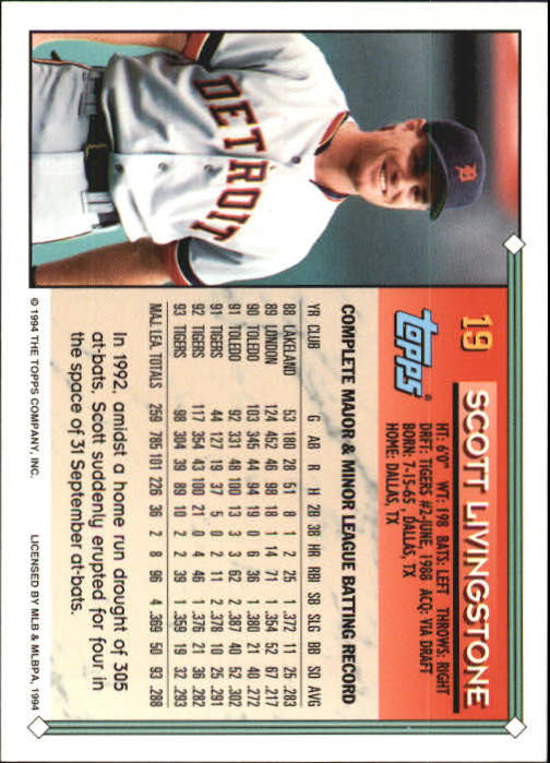 1994 Topps Gold Baseball Singles - You Choose - Picture 11 of 346