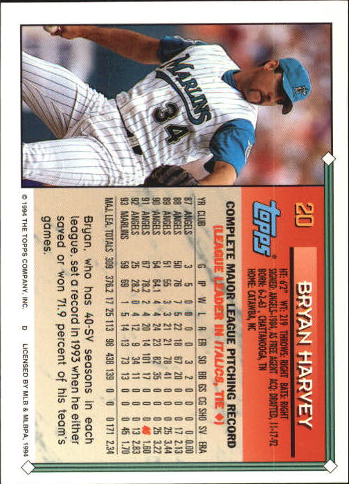 1994 Topps Gold Baseball Singles - You Choose - Picture 13 of 346