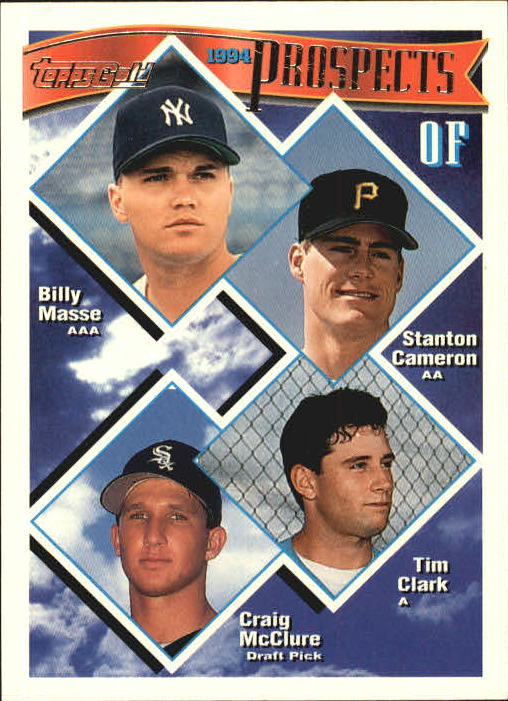 1994 Topps Gold #79 Billy Masse/Stanton Cameron/Tim Clark/Craig McClure