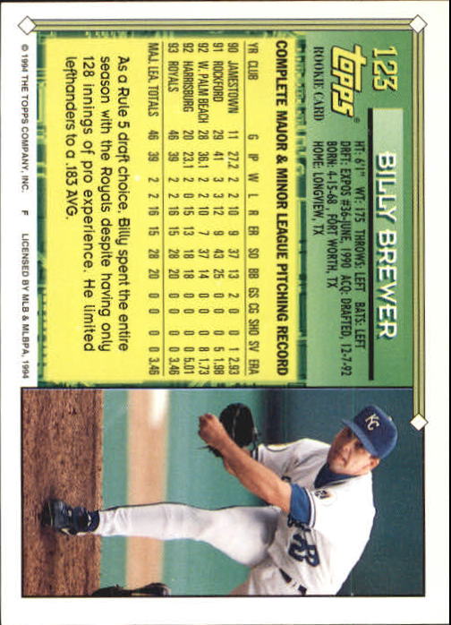 1994 Topps Gold Baseball Singles - You Choose - Picture 83 of 346