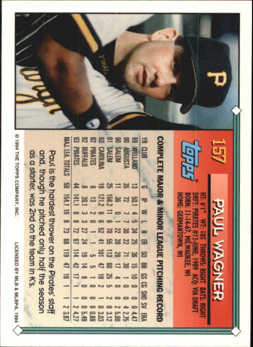 1994 Topps Gold Baseball Singles - You Choose - Picture 101 of 346