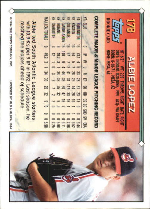1994 Topps Gold Baseball Singles - You Choose - Picture 113 of 346